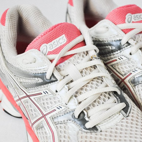 Asics Gel-Cumulus 14 Pink & Silver Sneakers - Picture 7 of 12